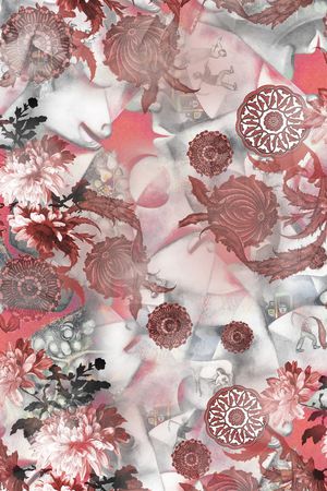 波西米亚印花华亿平台图片