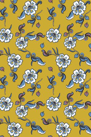 乱花印花华亿平台图片