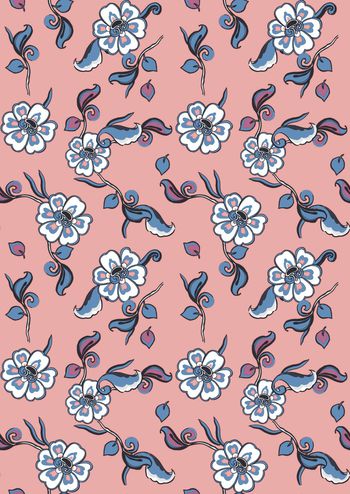 乱花印花华亿平台图片