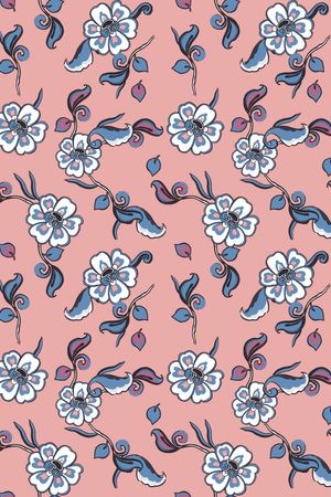 乱花印花华亿平台图片