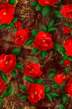 乱花印花华亿平台图片