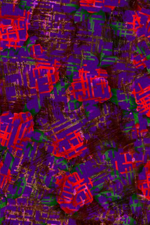 几何印花华亿平台图片