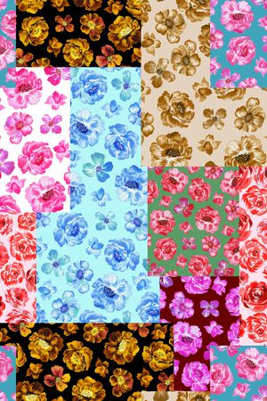 小碎花印花华亿平台图片