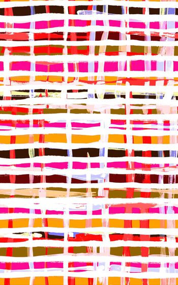 波浪条纹印花华亿平台图片