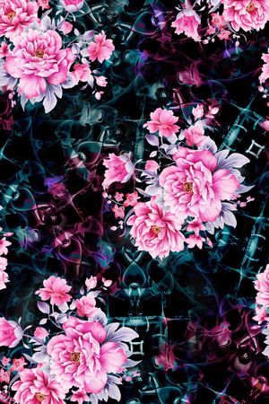 乱花印花华亿平台图片