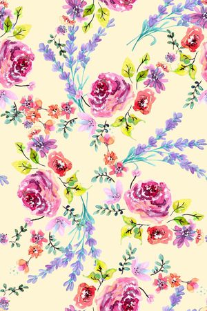 水彩印花华亿平台图片