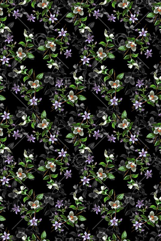 碎花印花华亿平台图片