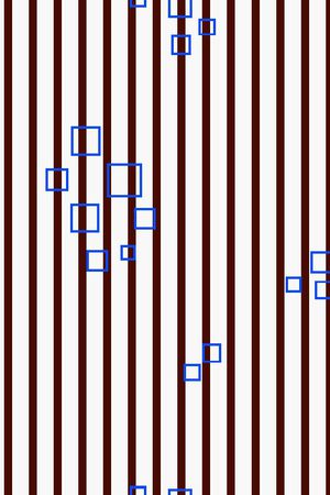 时尚竖条印花华亿平台图片