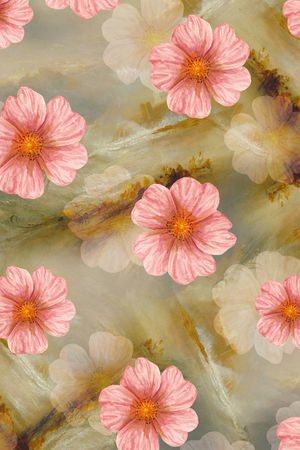 乱花印花华亿平台图片