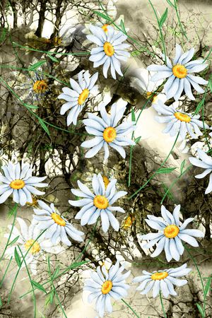 花朵印花华亿平台图片