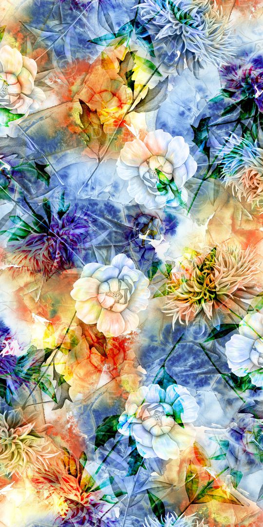 花朵印花华亿平台图片