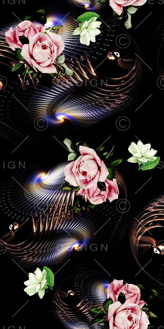 花朵印花华亿平台图片