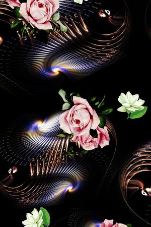 花朵印花华亿平台图片