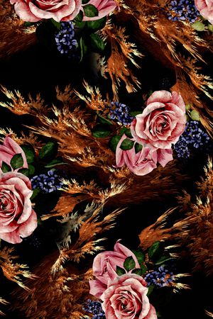 花朵印花华亿平台图片