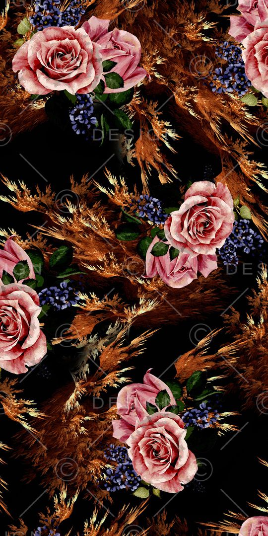 花朵印花华亿平台图片