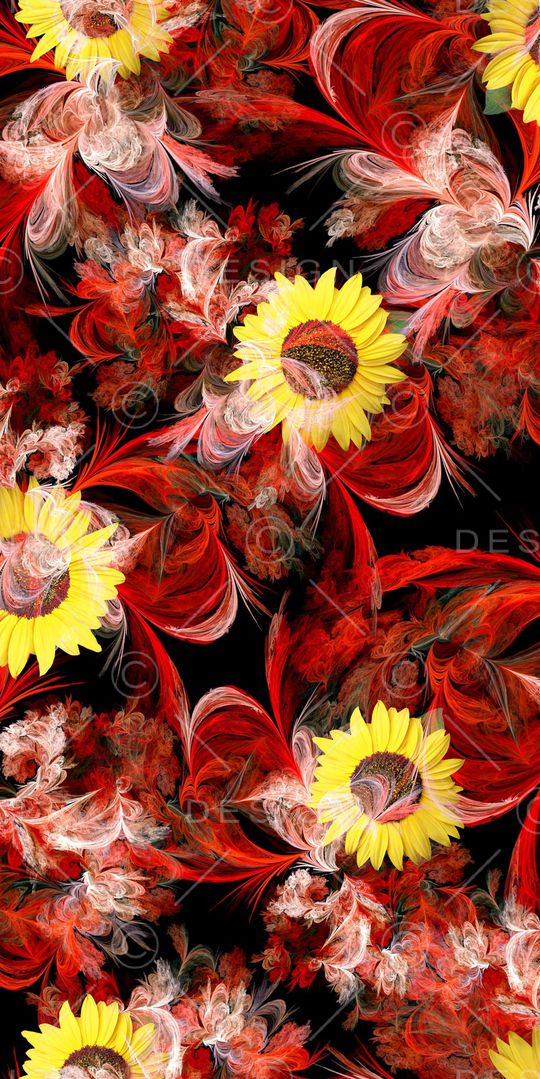 花朵印花华亿平台图片