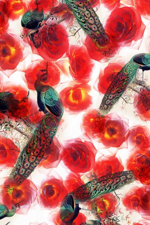 花朵印花华亿平台图片