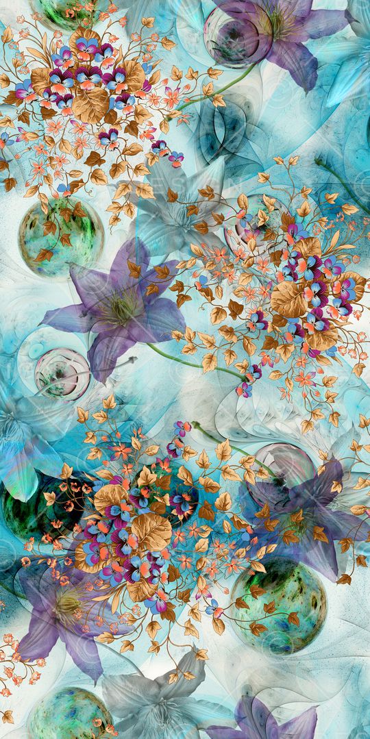 花朵印花华亿平台图片