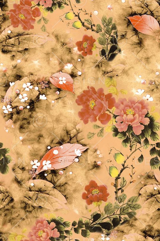 花朵印花华亿平台图片