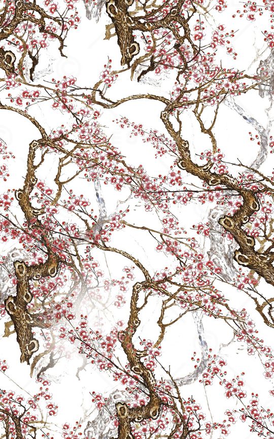 中国风印花华亿平台图片