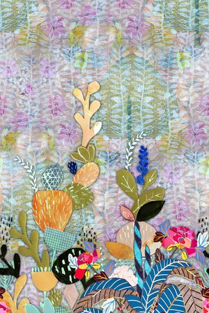 几何印花华亿平台图片