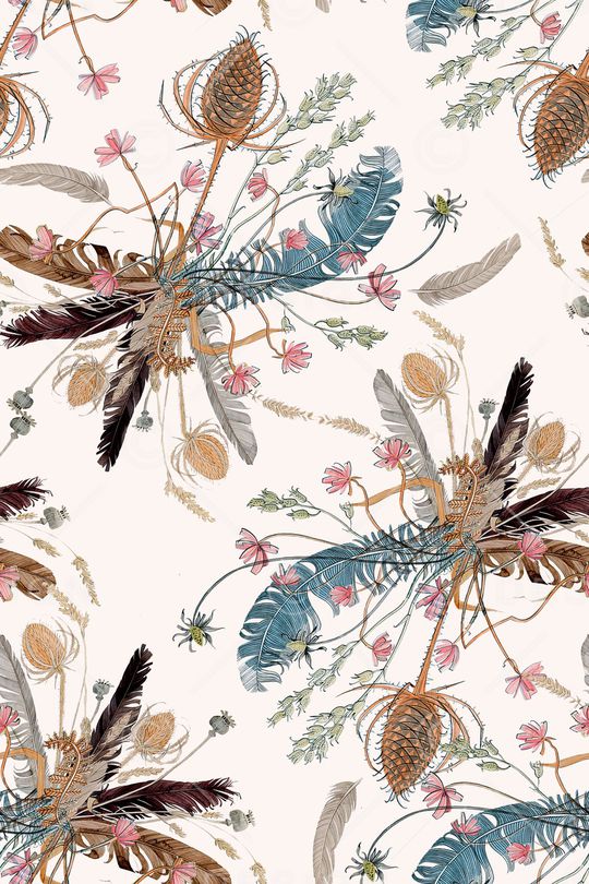 羽毛印花华亿平台图片