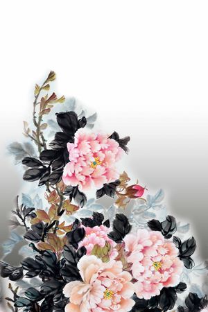 花鸟印花华亿平台图片