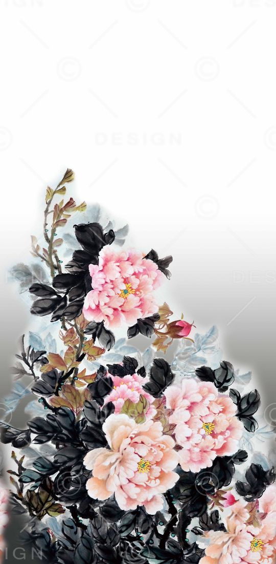 花鸟印花华亿平台图片