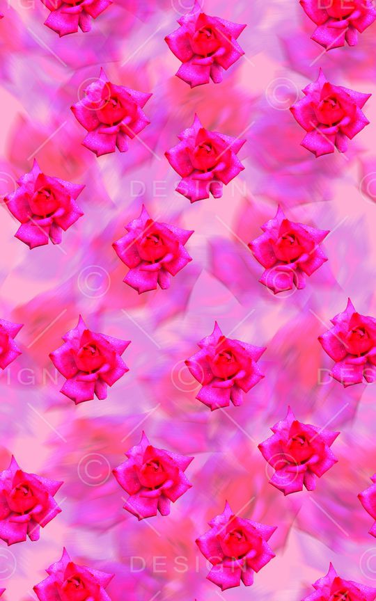 时尚写意印花华亿平台图片