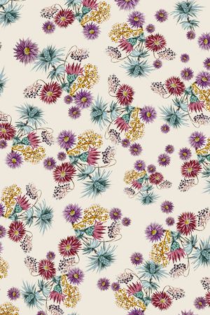 花朵印花华亿平台图片