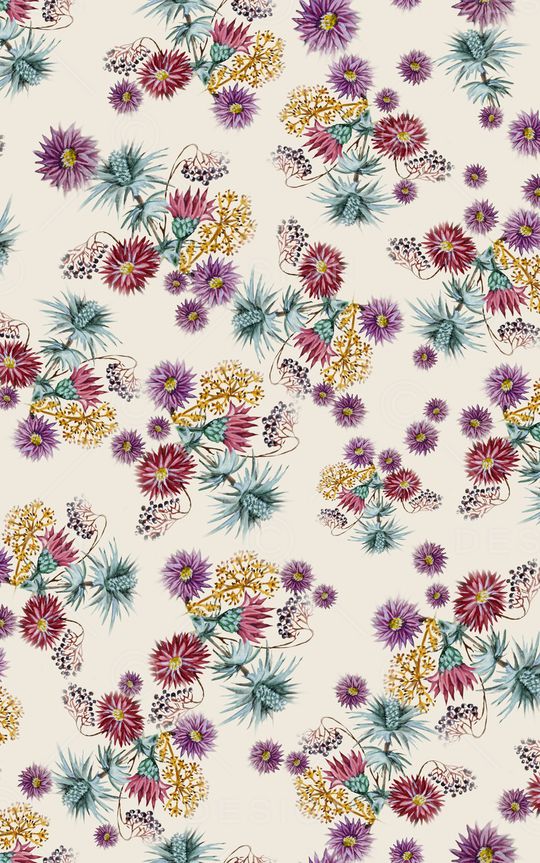 花朵印花华亿平台图片