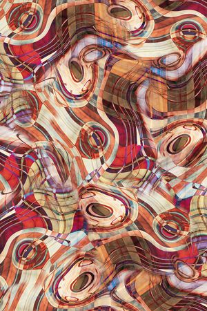 抽象印花华亿平台图片