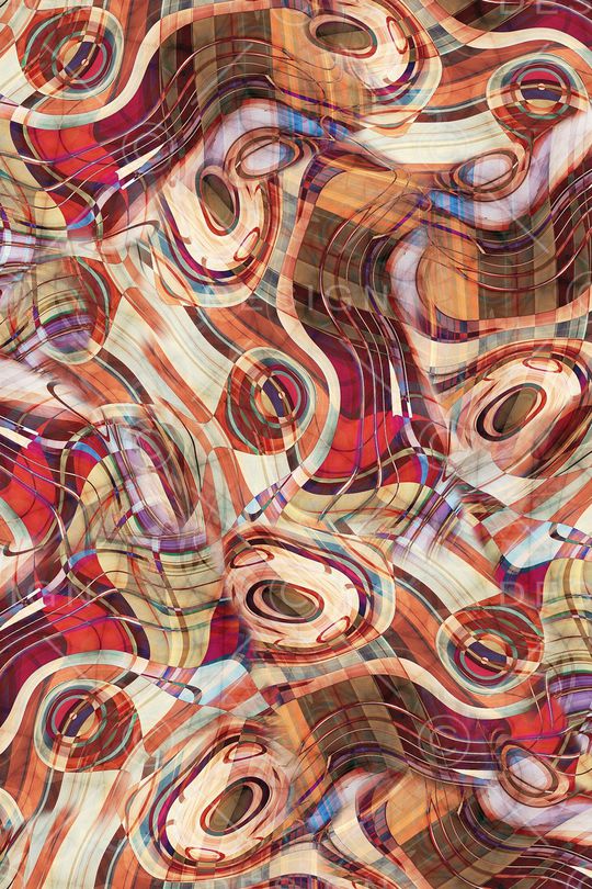 抽象印花华亿平台图片