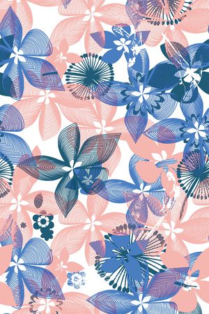 创意抽象拼接印花华亿平台图片