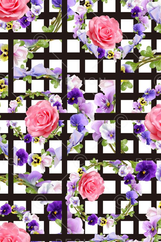 玉兰花印花华亿平台图片