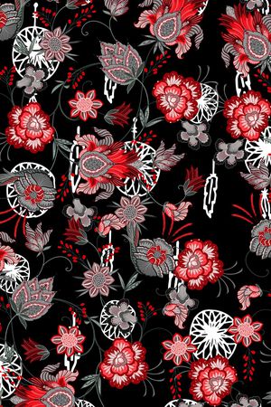 腰果印花华亿平台图片