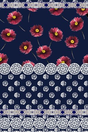 波西米亚印花华亿平台图片