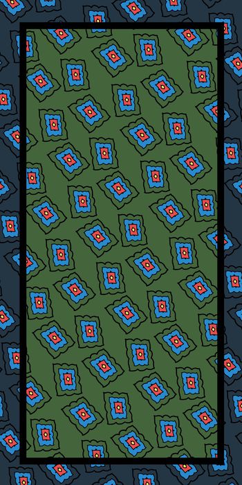 方格印花华亿平台图片