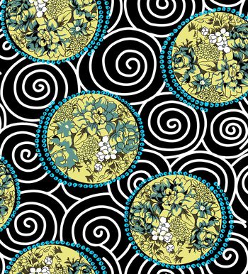 手绘印花华亿平台图片