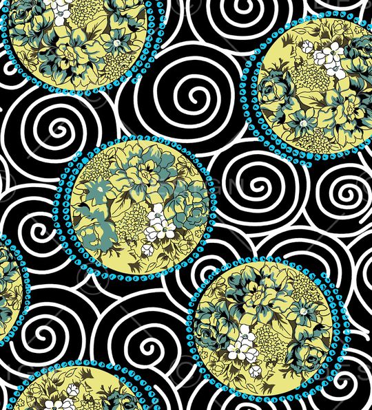 手绘印花华亿平台图片