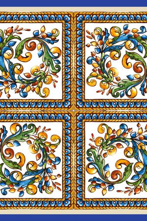 小清新印花华亿平台图片