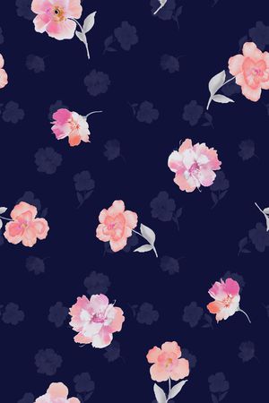 玫瑰印花华亿平台图片