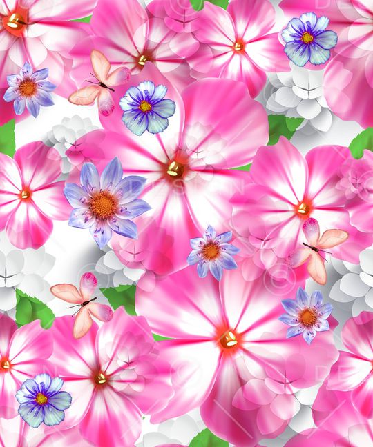 花朵印花华亿平台图片