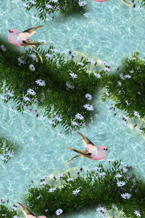 樱花印花华亿平台图片