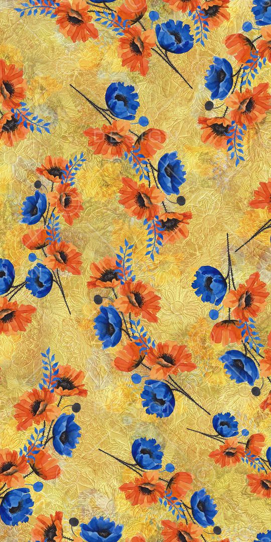 牵牛花印花华亿平台图片