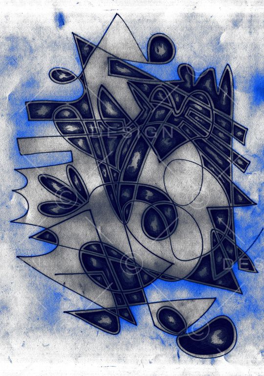 抽象印花华亿平台图片