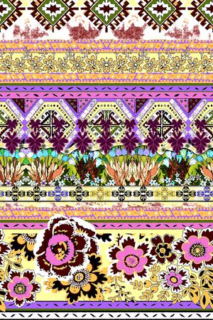 民族风印花华亿平台图片