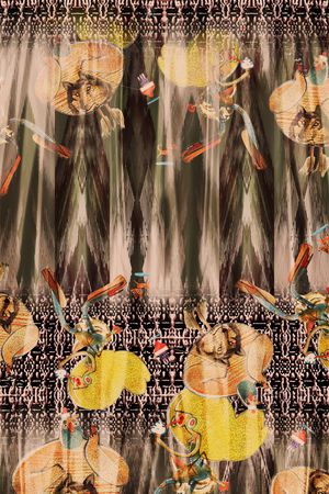 民族风印花华亿平台图片