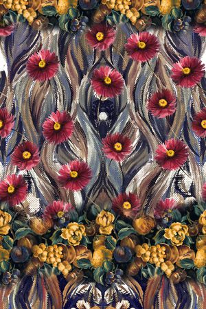 波西米亚印花华亿平台图片