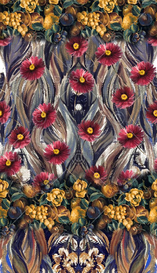 波西米亚印花华亿平台图片